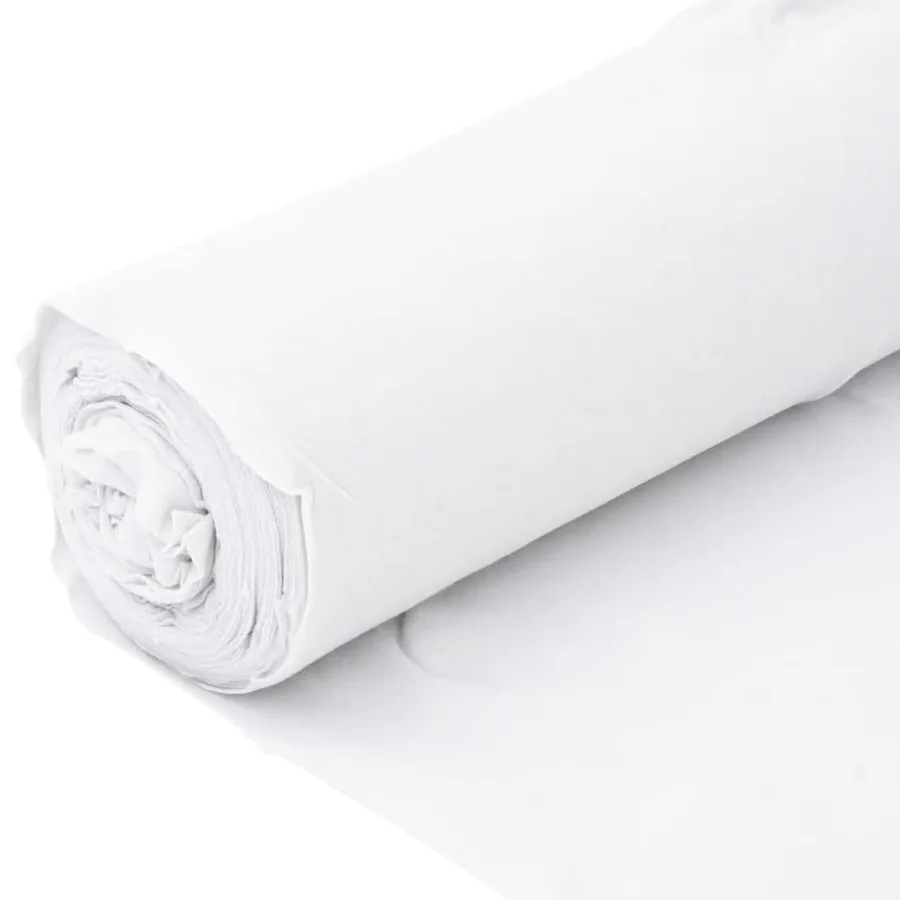 Membrane géotextile blanc 1 x 10 m fibre de polyester - 8