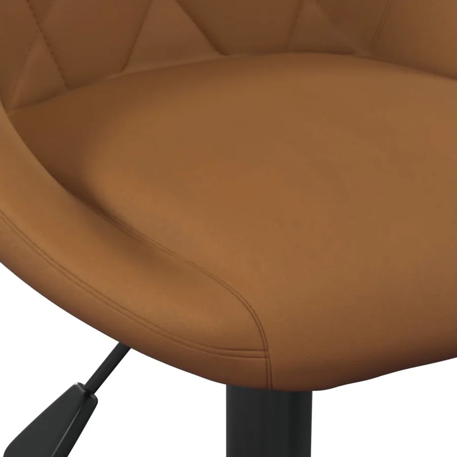 Tabouret de bar Marron Velours - 7