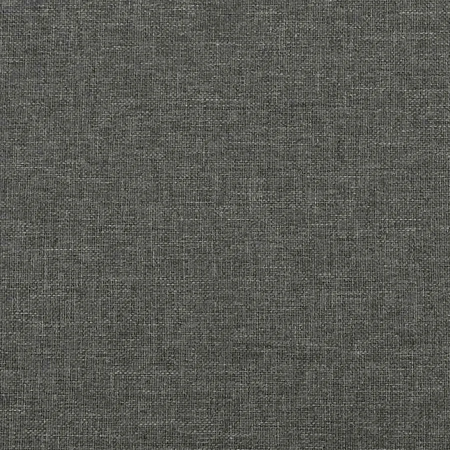 Sommier à lattes de lit avec matelas gris foncé 120x190cm tissu - 9