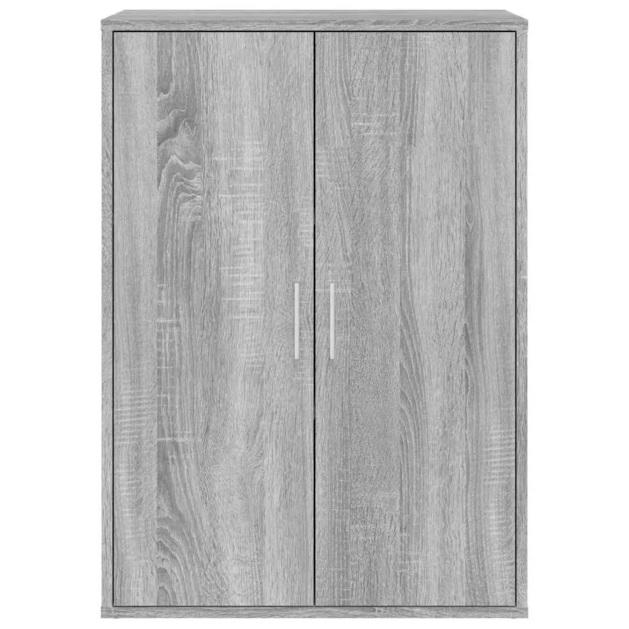 Buffets 2 pcs sonoma gris 60x31x84 cm bois d'ingénierie - 5