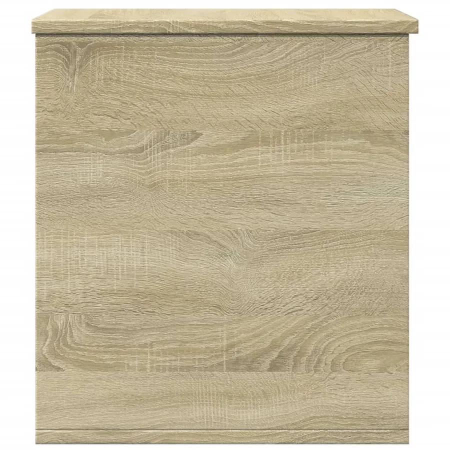 Boîte de rangement chêne sonoma 40x42x46 cm bois d'ingénierie - 5
