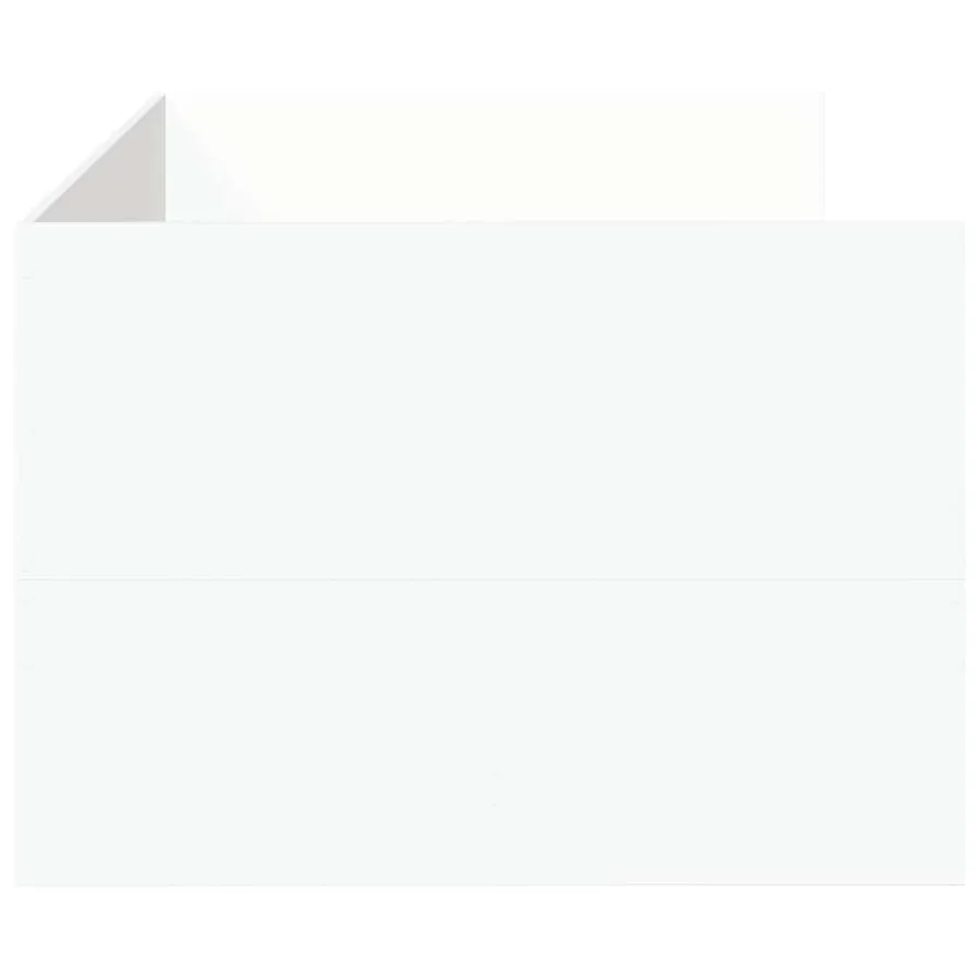 Lit de jour avec tiroirs sans matelas blanc 90x190 cm - 5