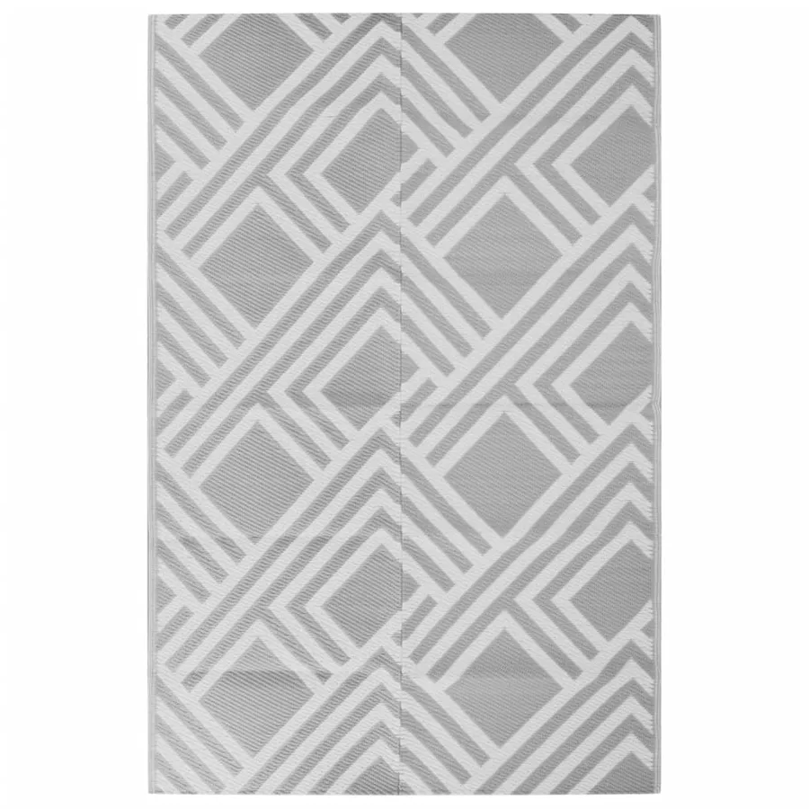 Tapis d'extérieur ARAKIL Gris 190x290 cm PP - 2