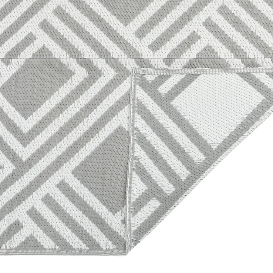 Tapis d'extérieur ARAKIL Gris 190x290 cm PP - 4