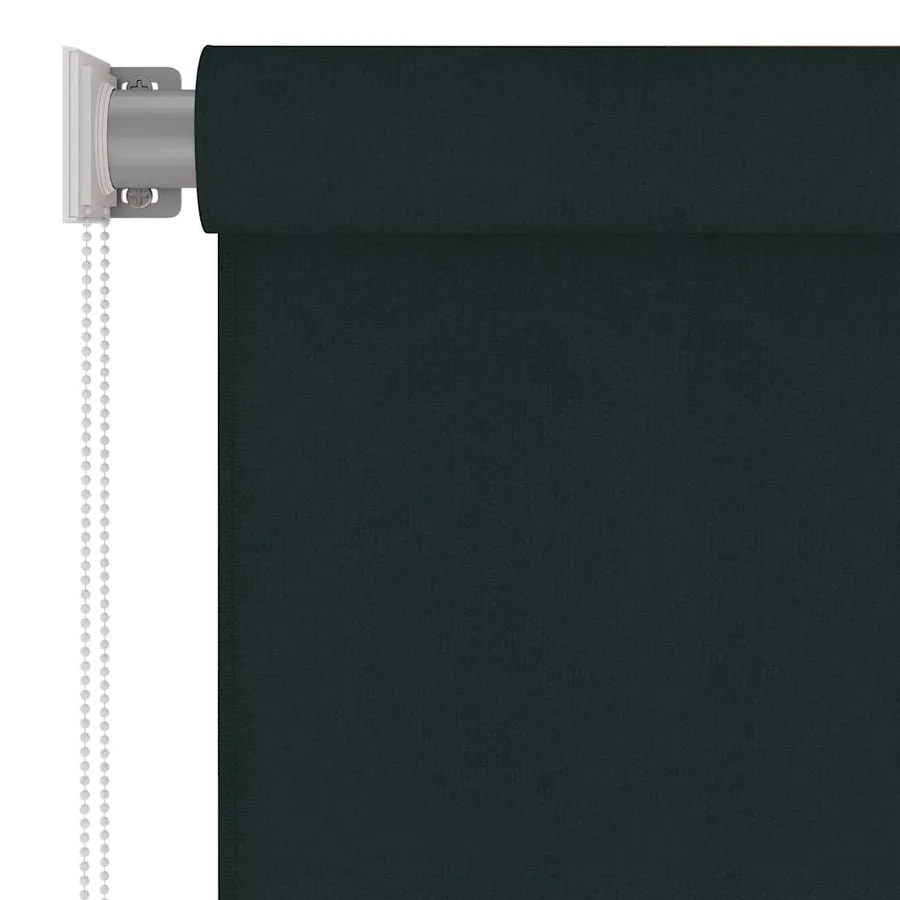 Store roulant d'extérieur 205 (l) x 230 (H) cm vert foncé HDPE - 3