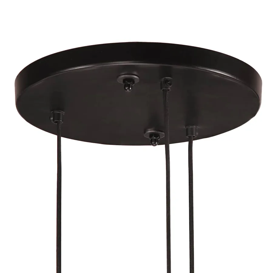 Lampe suspendue 25 W noir 30x30x100 cm E27 - 5