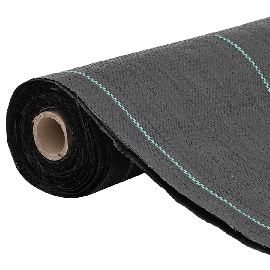 Membrane anti-mauvaises herbes noir 1,5x200 m PP - 2