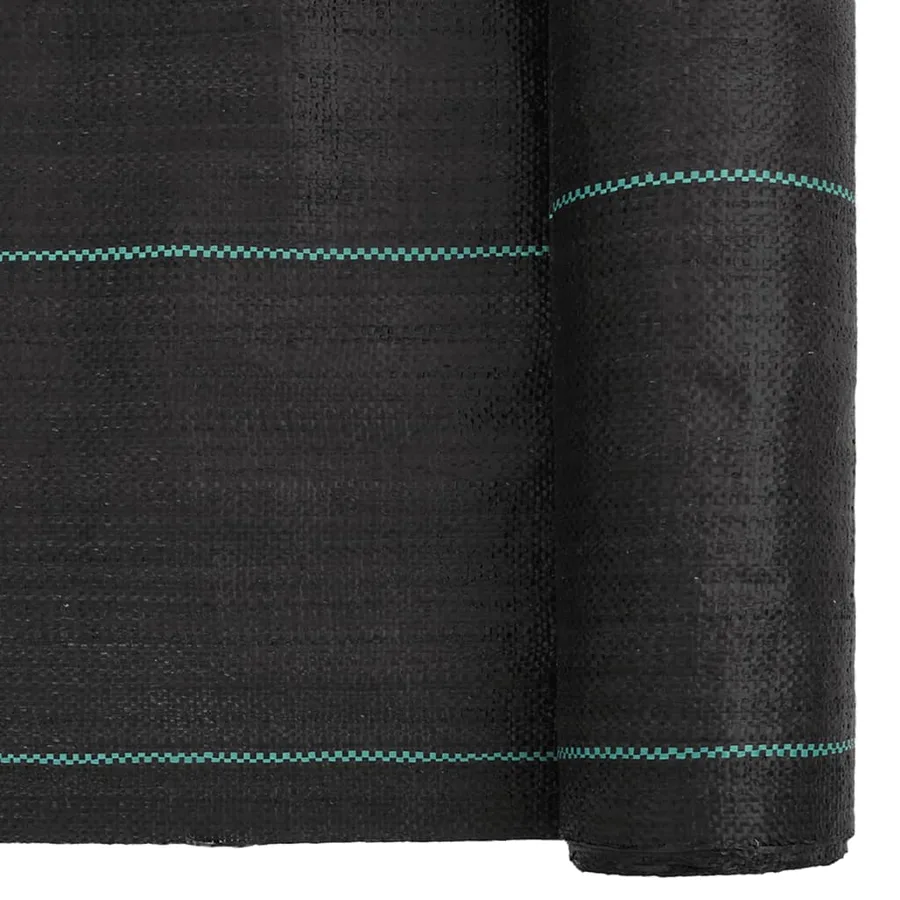 Membrane anti-mauvaises herbes noir 1,5x200 m PP - 6
