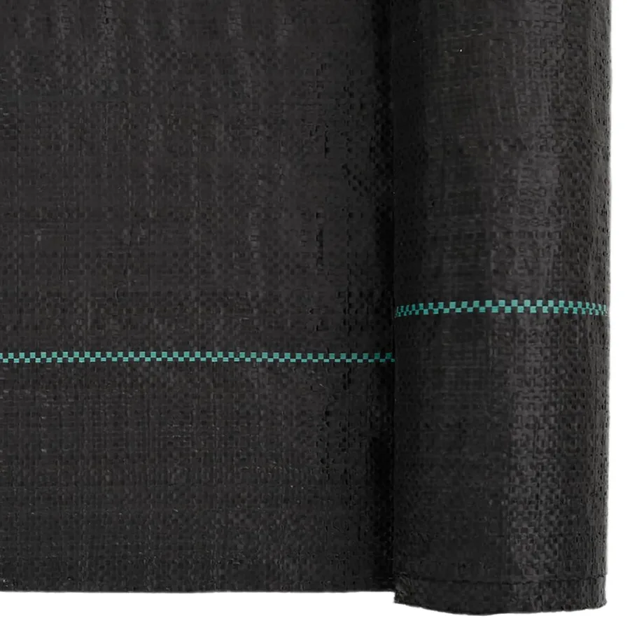 Membrane anti-mauvaises herbes noir 1x100 m PP - 6