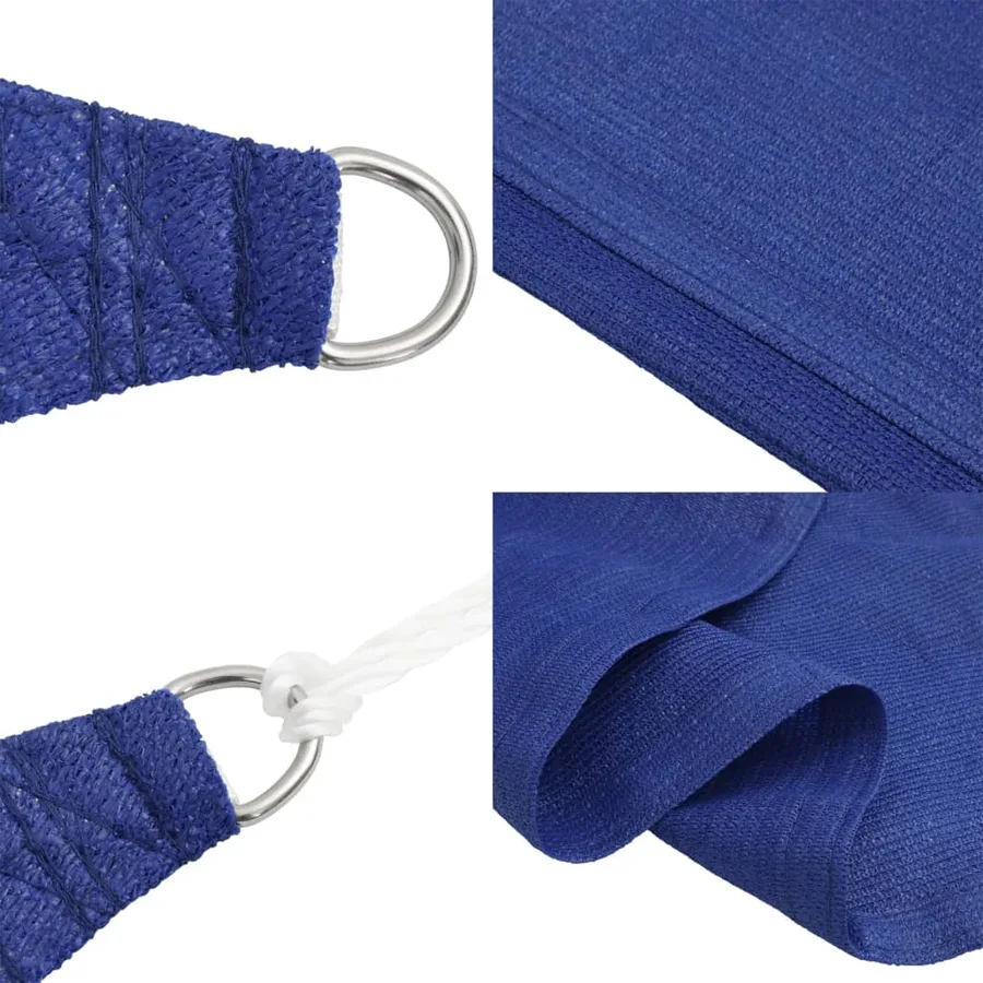 Voile d'ombrage 160 g/m² Bleu 2,5x3 m PEHD - 7