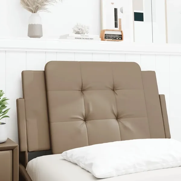 Coussin de tête de lit Zadar cappuccino 90 cm similicuir