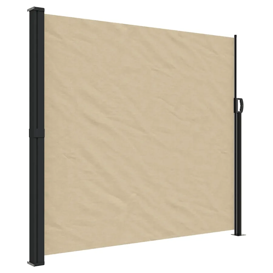 Auvent latéral rétractable beige 180x300 cm - 2