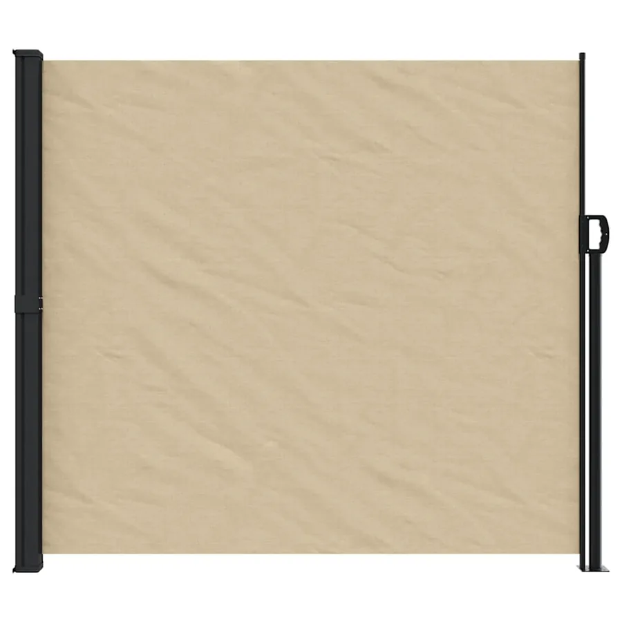 Auvent latéral rétractable beige 180x300 cm - 3