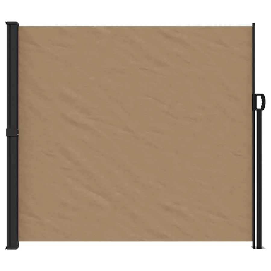 Auvent latéral rétractable taupe 180x600 cm - 3