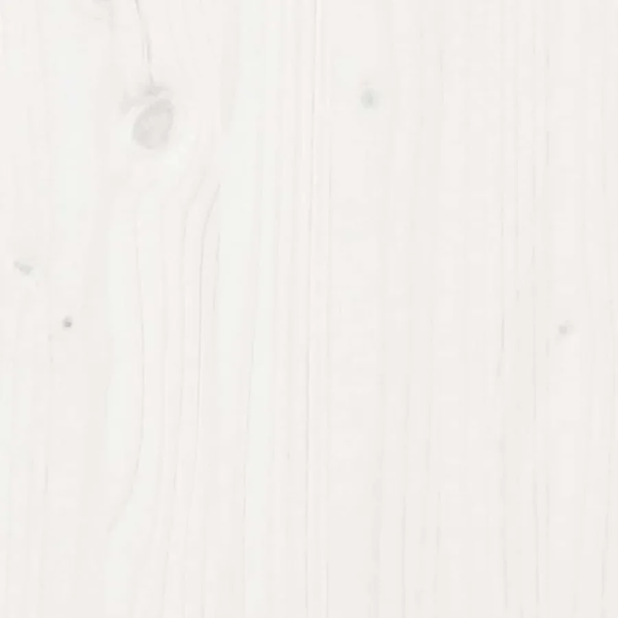 Toit de lit pour enfants blanc 188x97x113 cm bois de pin massif - 8