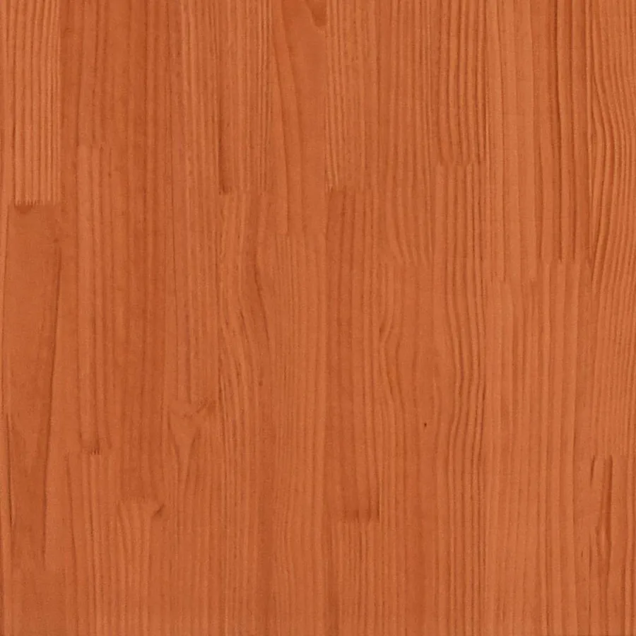 Tiroirs de lit 2 pcs cire marron bois de pin massif - 8