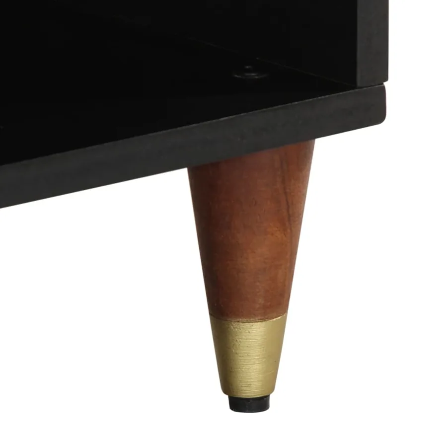 Table basse 80x50x40 cm bois de manguier massif - 10