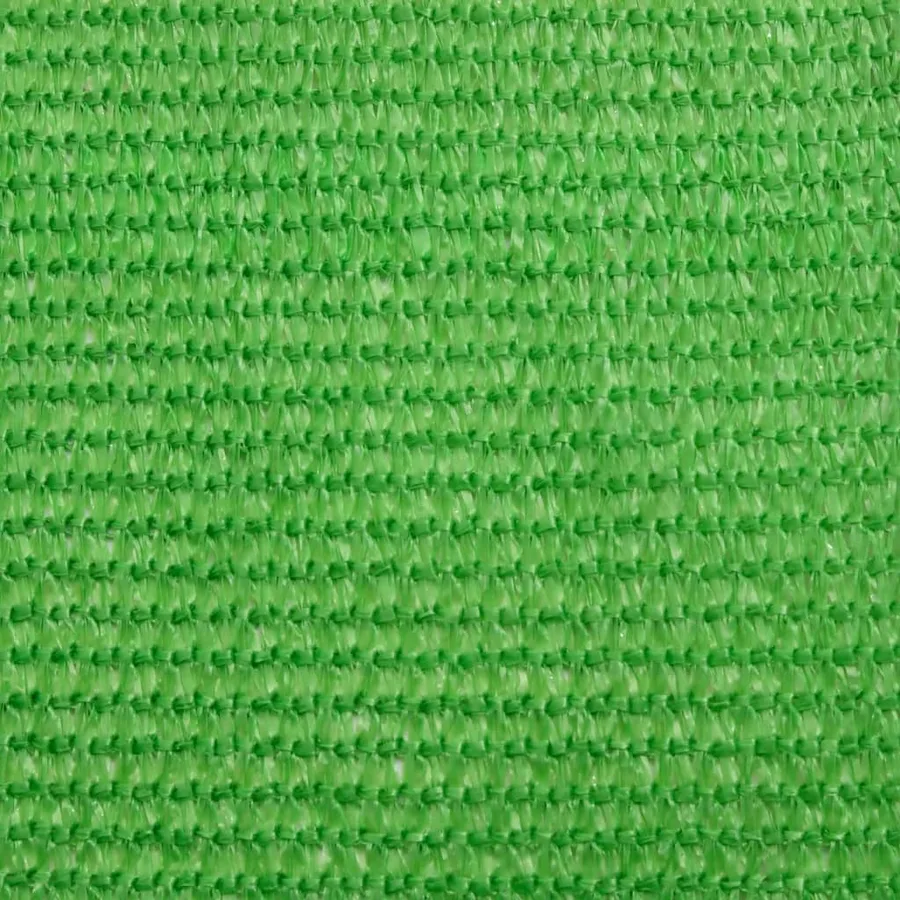 Voile d'ombrage 160 g/m² Vert clair 3x3 m PEHD - 9