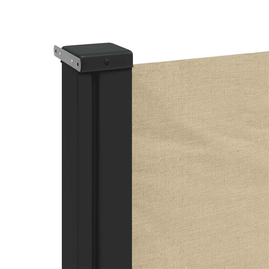 Auvent latéral rétractable beige 140x500 cm - 7