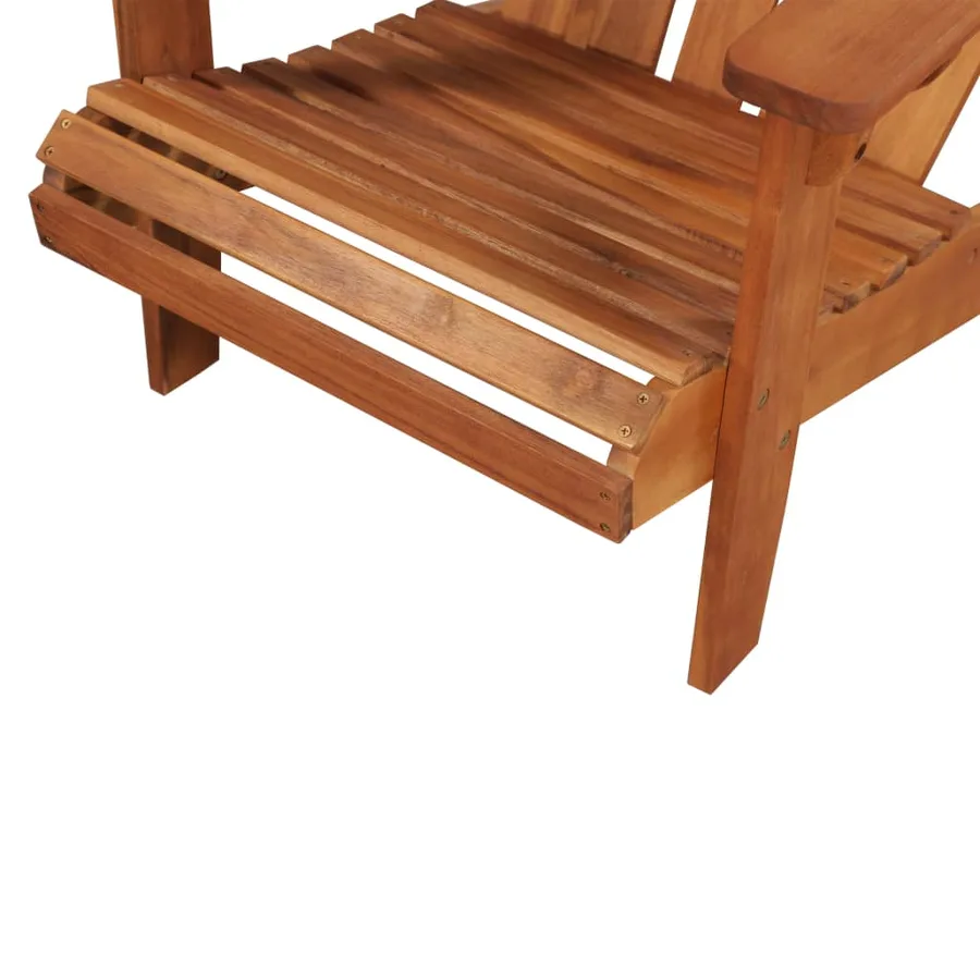 Chaise de jardin Adirondack Bois d'acacia massif - 2