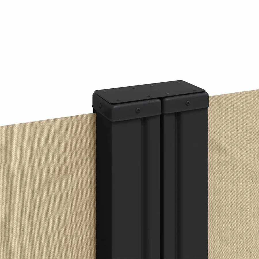 Auvent latéral rétractable beige 120x600 cm - 7