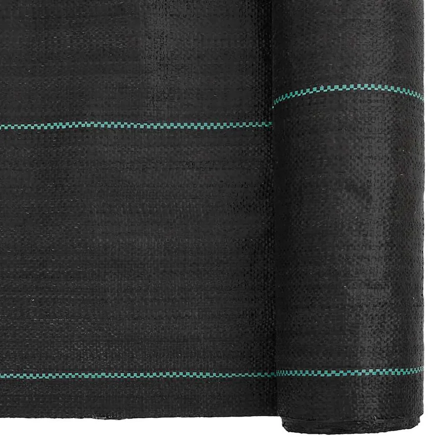Membrane anti-mauvaises herbes noire 1,5 x 100 m PP - 6