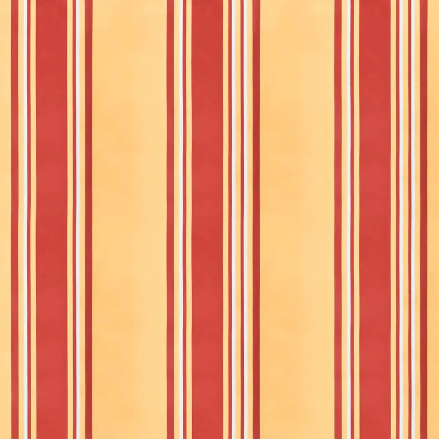 Tissu de remplacement de cantonnière d’auvent jaune orange 3,5m - 5
