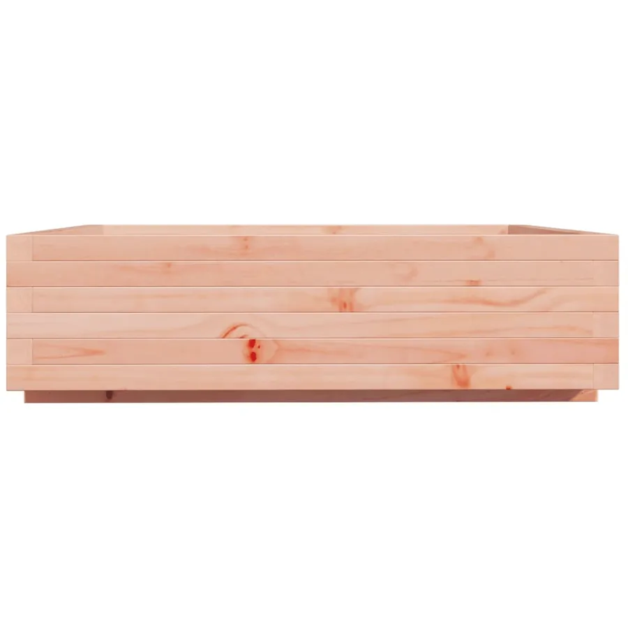 Jardinière 90x90x26,5 cm bois massif douglas - 6
