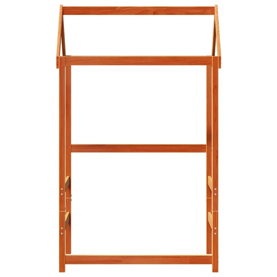 Toit de lit pour enfants 118x70x176,5 cm bois de pin massif - 4