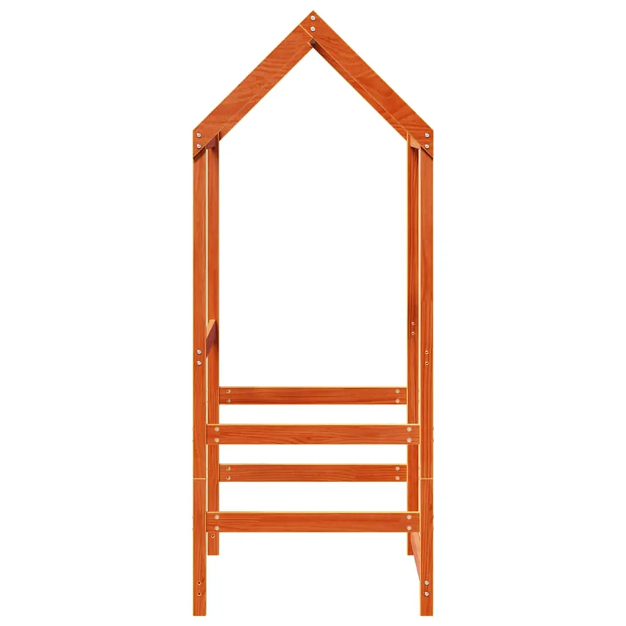 Toit de lit pour enfants 118x70x176,5 cm bois de pin massif - 5