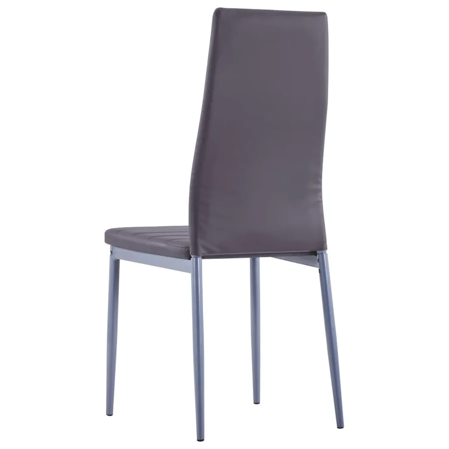 Mobilier de salle à manger 5 pcs Gris - 10