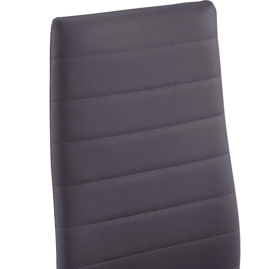 Mobilier de salle à manger 5 pcs Gris - 11