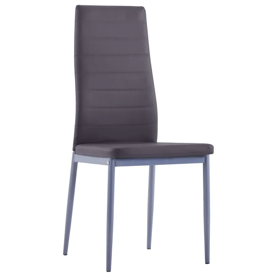 Mobilier de salle à manger 5 pcs Gris - 7