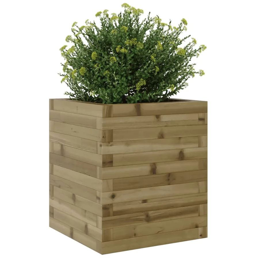 Jardinière 40x40x46 cm bois de pin imprégné - 4