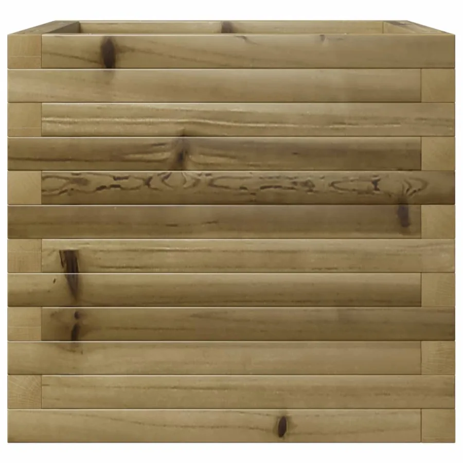Jardinière 50x50x45,5 cm bois de pin imprégné - 5