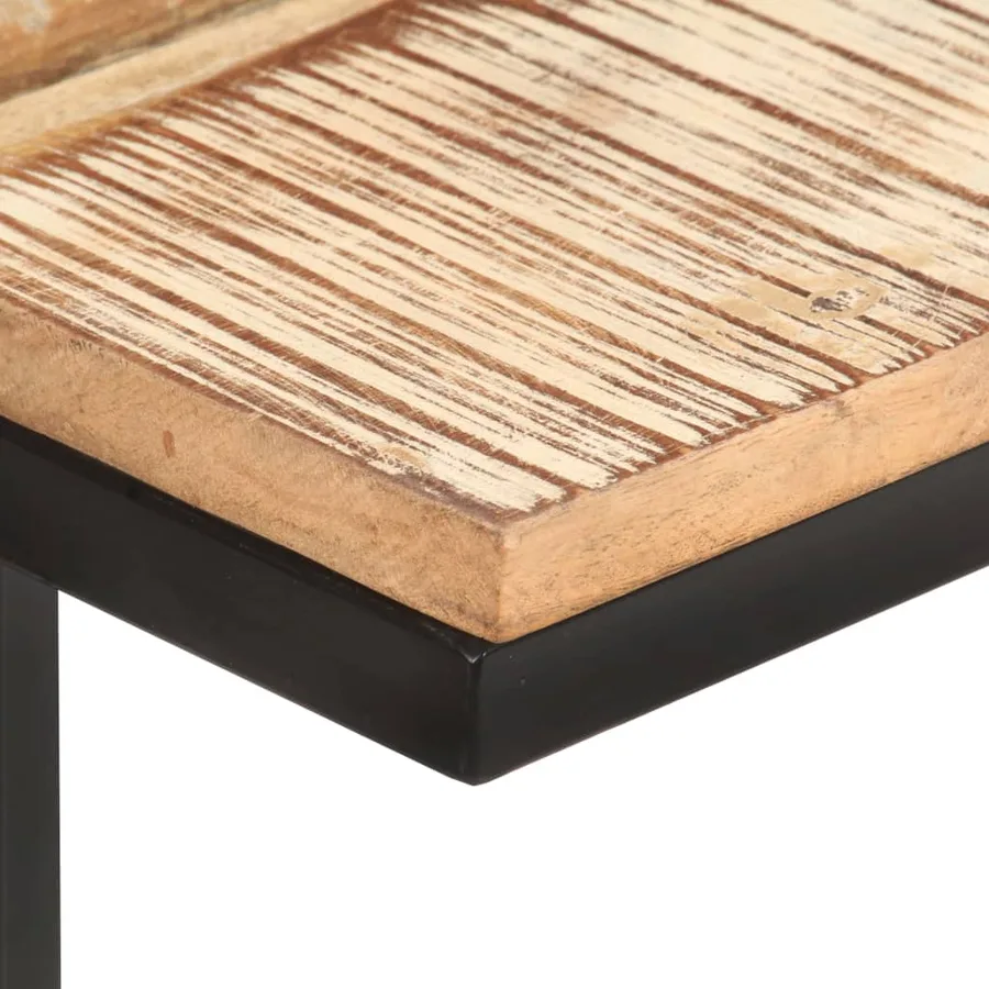 Tables d'appoint 2 pcs 31,5x24,5x64,5 cm Bois de récupération - 7