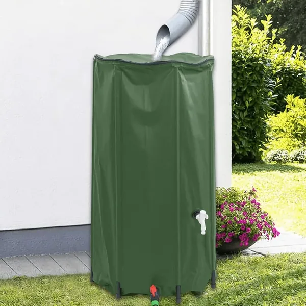 Réservoir d'eau avec robinet pliable 100 L PVC