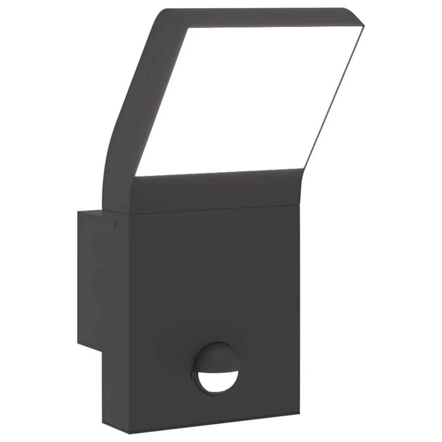 Applique murale LED d'extérieur avec capteurs noir - 2