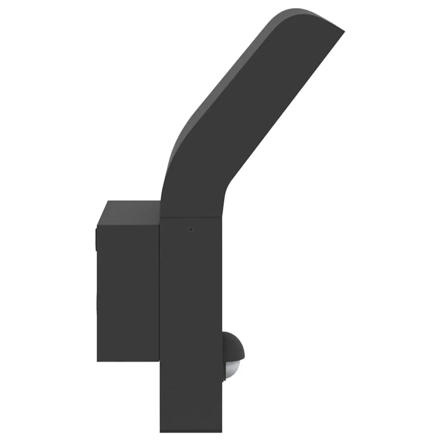 Applique murale LED d'extérieur avec capteurs noir - 6