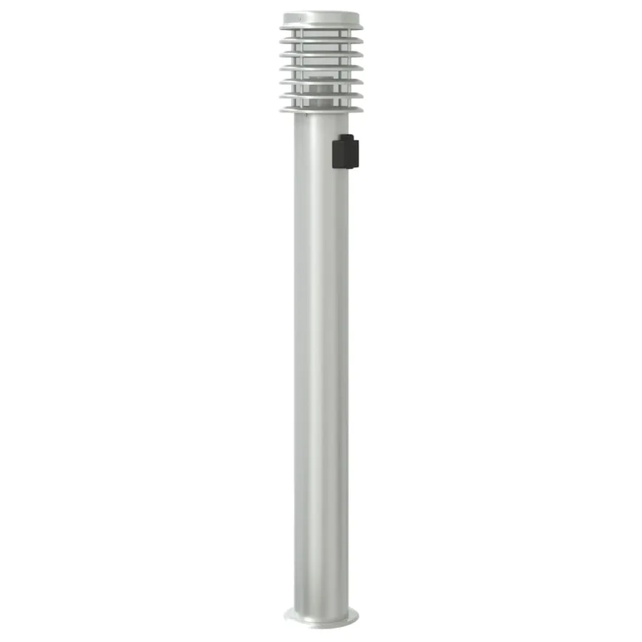 Lampadaire d'extérieur et sortie argenté 110cm acier inoxydable - 6