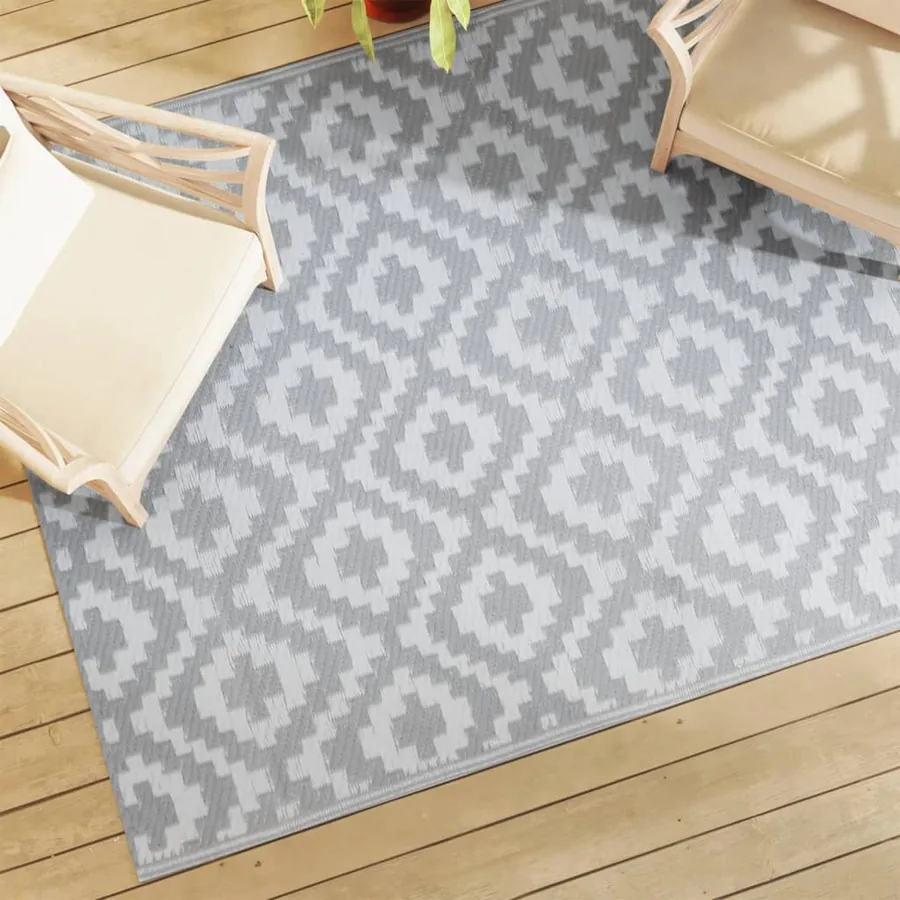 Tapis d'extérieur ARAKIL Gris 160x230 cm PP