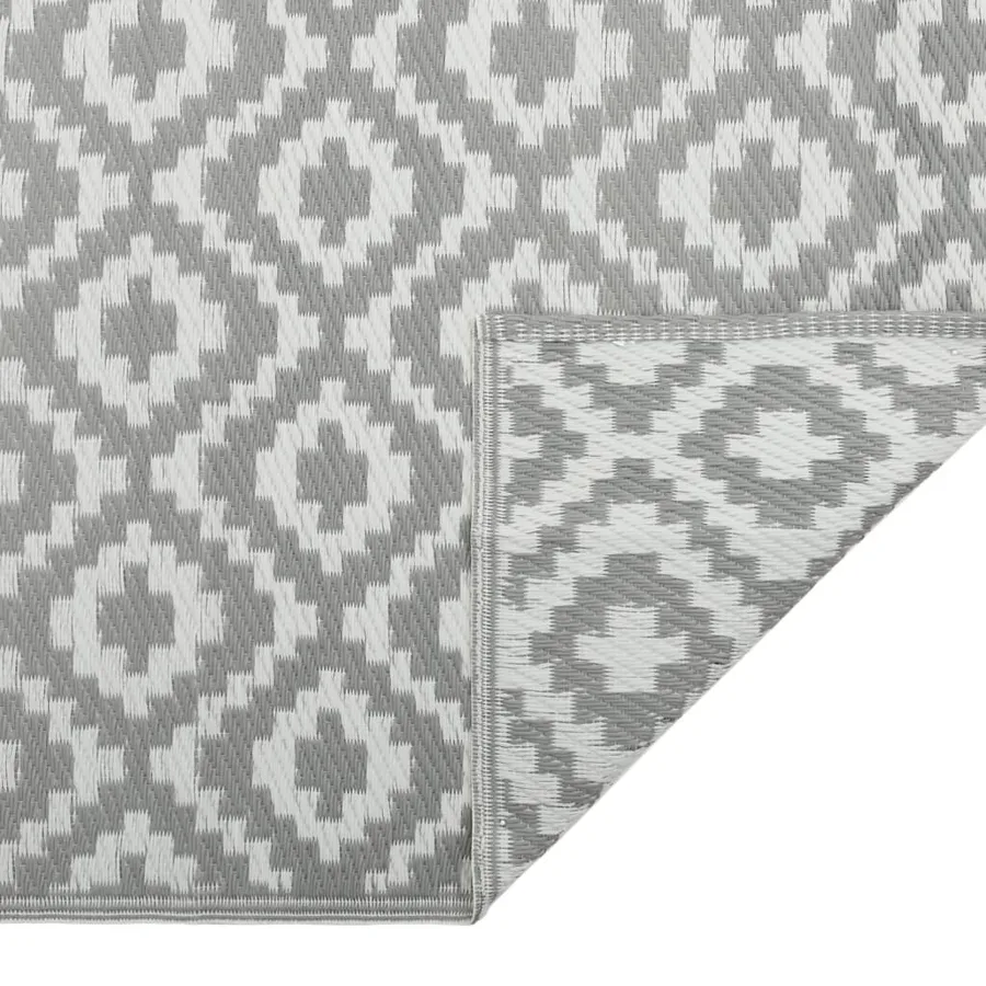 Tapis d'extérieur ARAKIL Gris 160x230 cm PP - 4