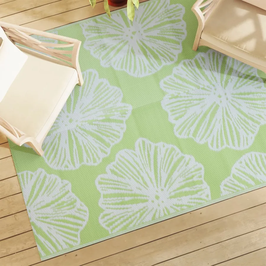 Tapis d'extérieur ARAKIL vert 160 x 230 cm PP