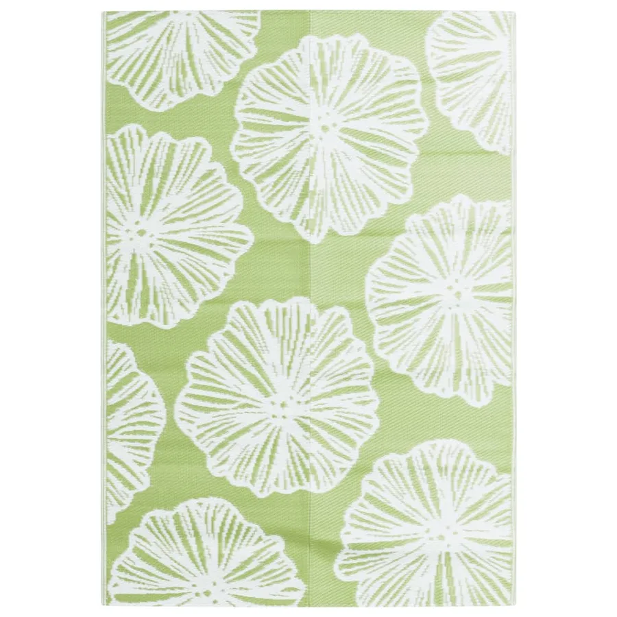 Tapis d'extérieur ARAKIL vert 160 x 230 cm PP - 2