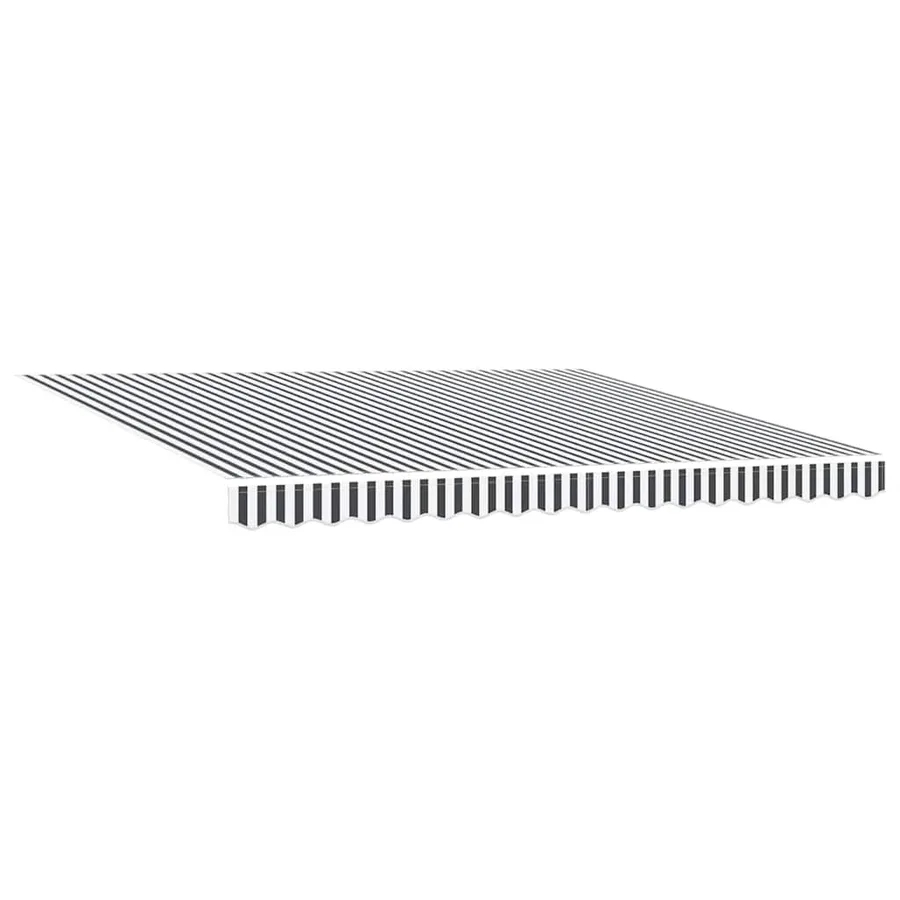 Auvent rétractable automatique anthracite et blanc 400x300 cm - 4