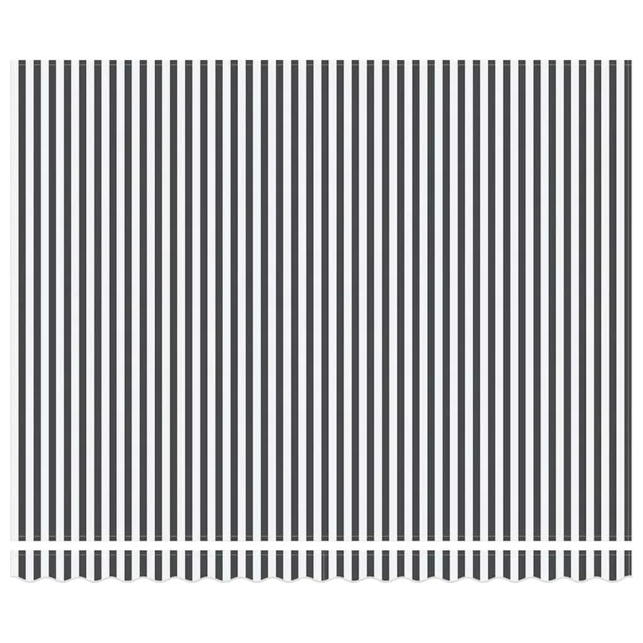 Auvent rétractable automatique anthracite et blanc 400x300 cm - 6