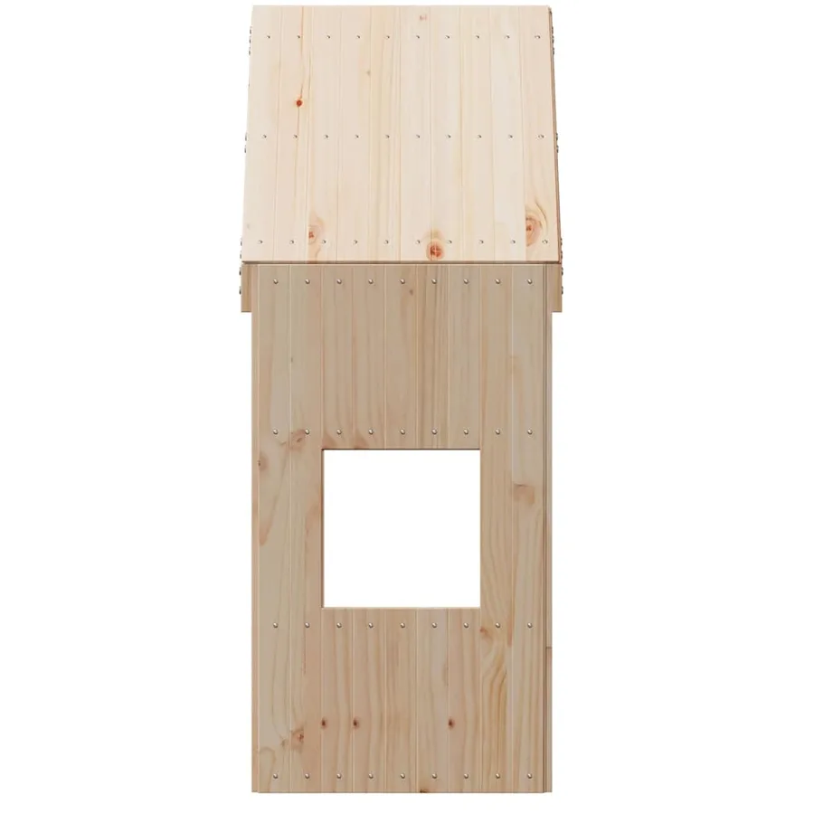 Toit de lit pour enfants 55x84x132 cm bois de pin massif - 4