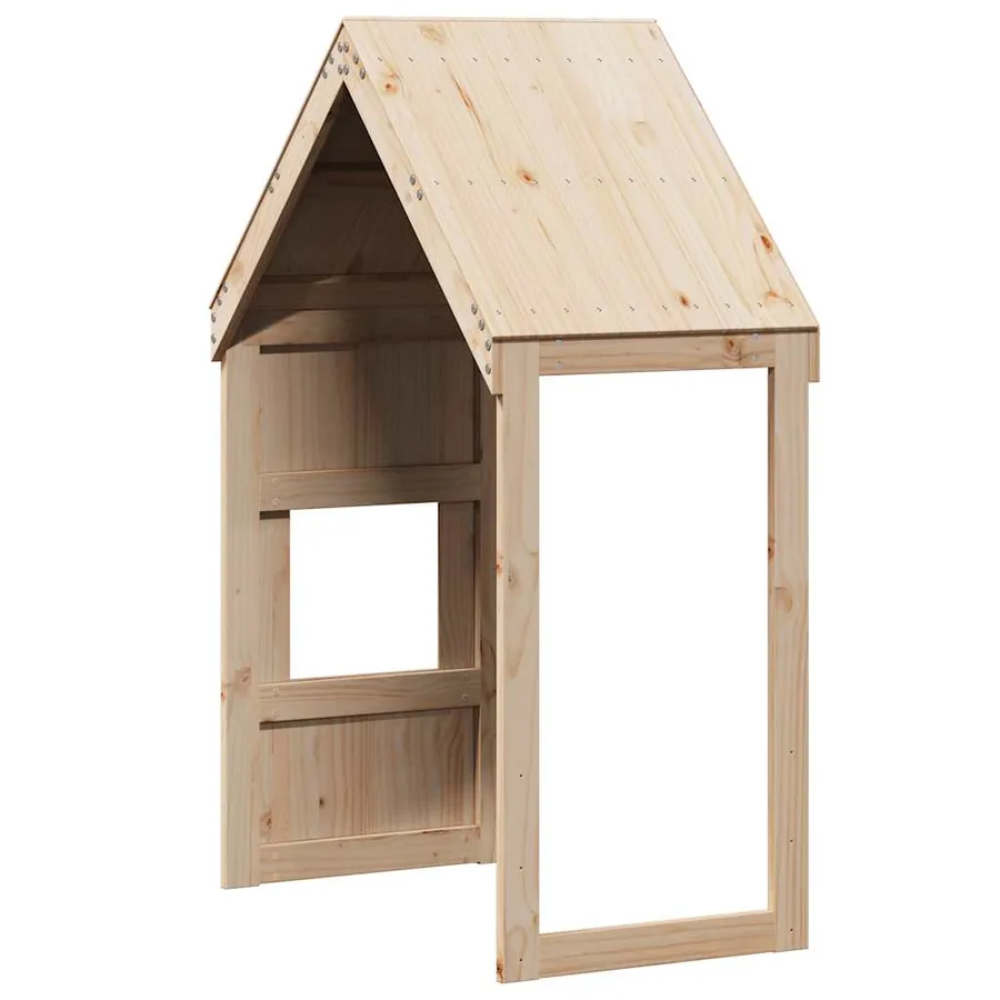Toit de lit pour enfants 55x84x132 cm bois de pin massif - 6