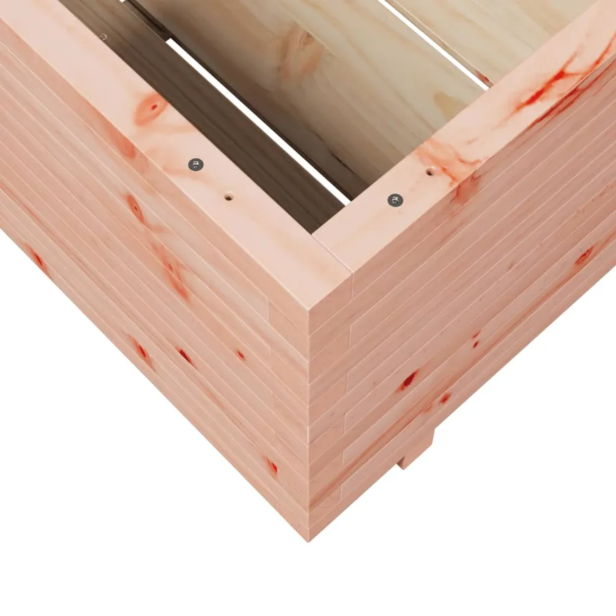 Jardinière 70x70x49,5 cm bois massif douglas - 8