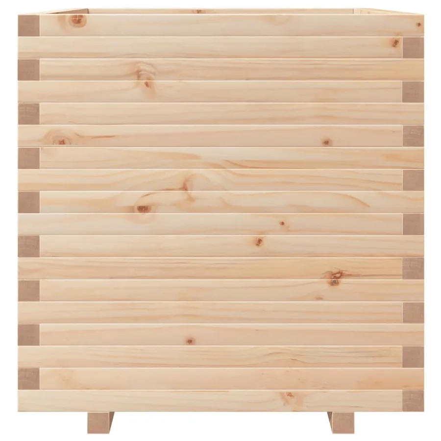 Jardinière 70x70x72,5 cm bois de pin massif - 5